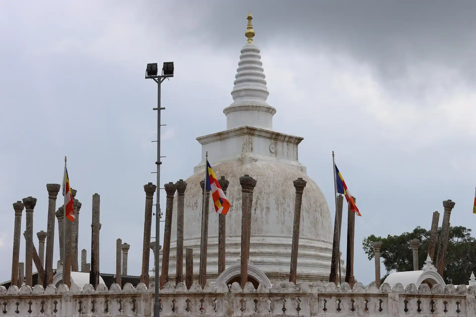 Ancient ruins of Anuradhapura Sacred City