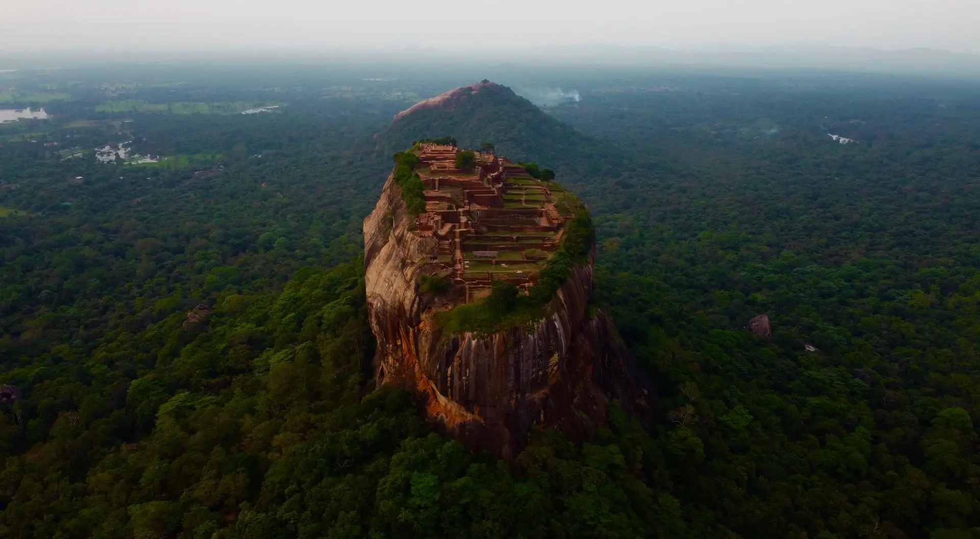 Family enjoying Sigiriya Rock Fortress during a Sri Lanka family holiday