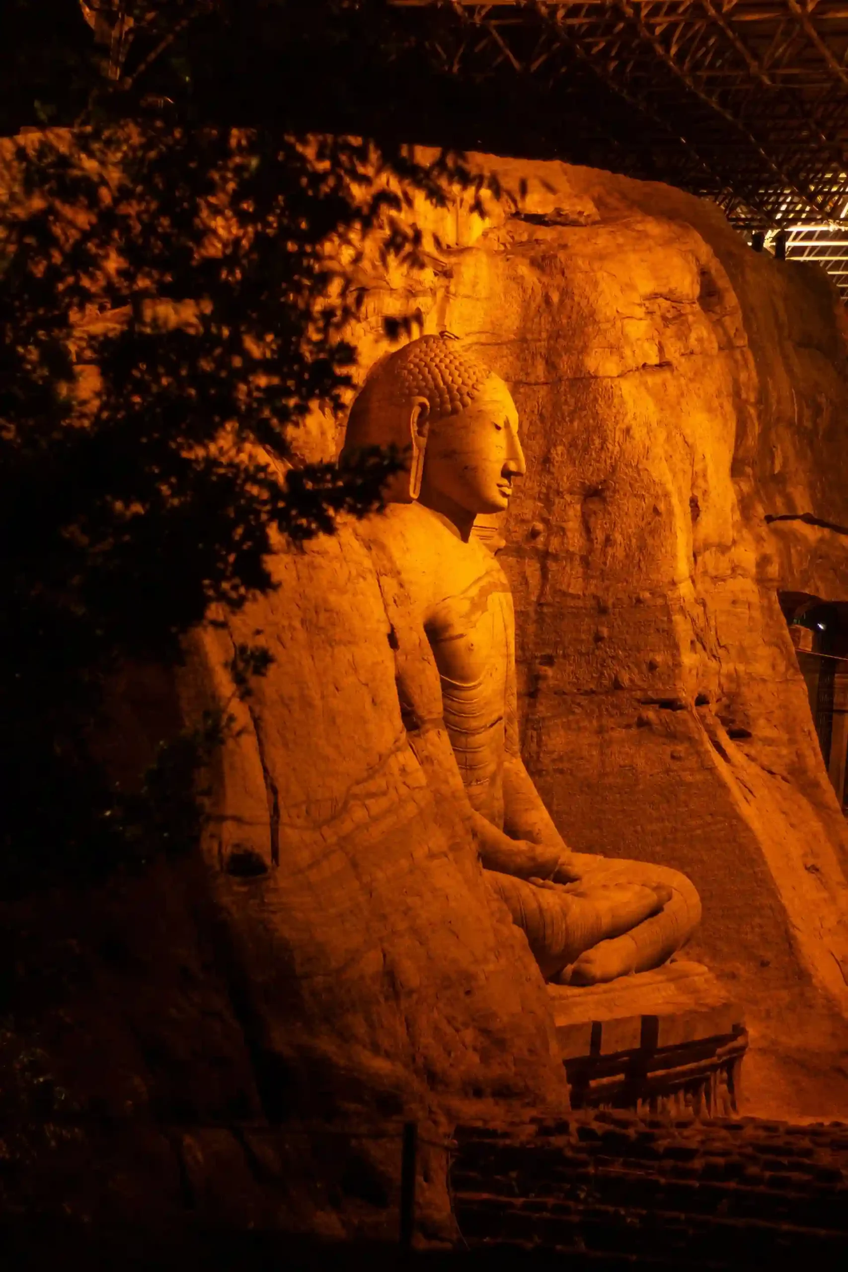 Gal Vihara Buddha statues in Polonnaruwa Sri Lanka