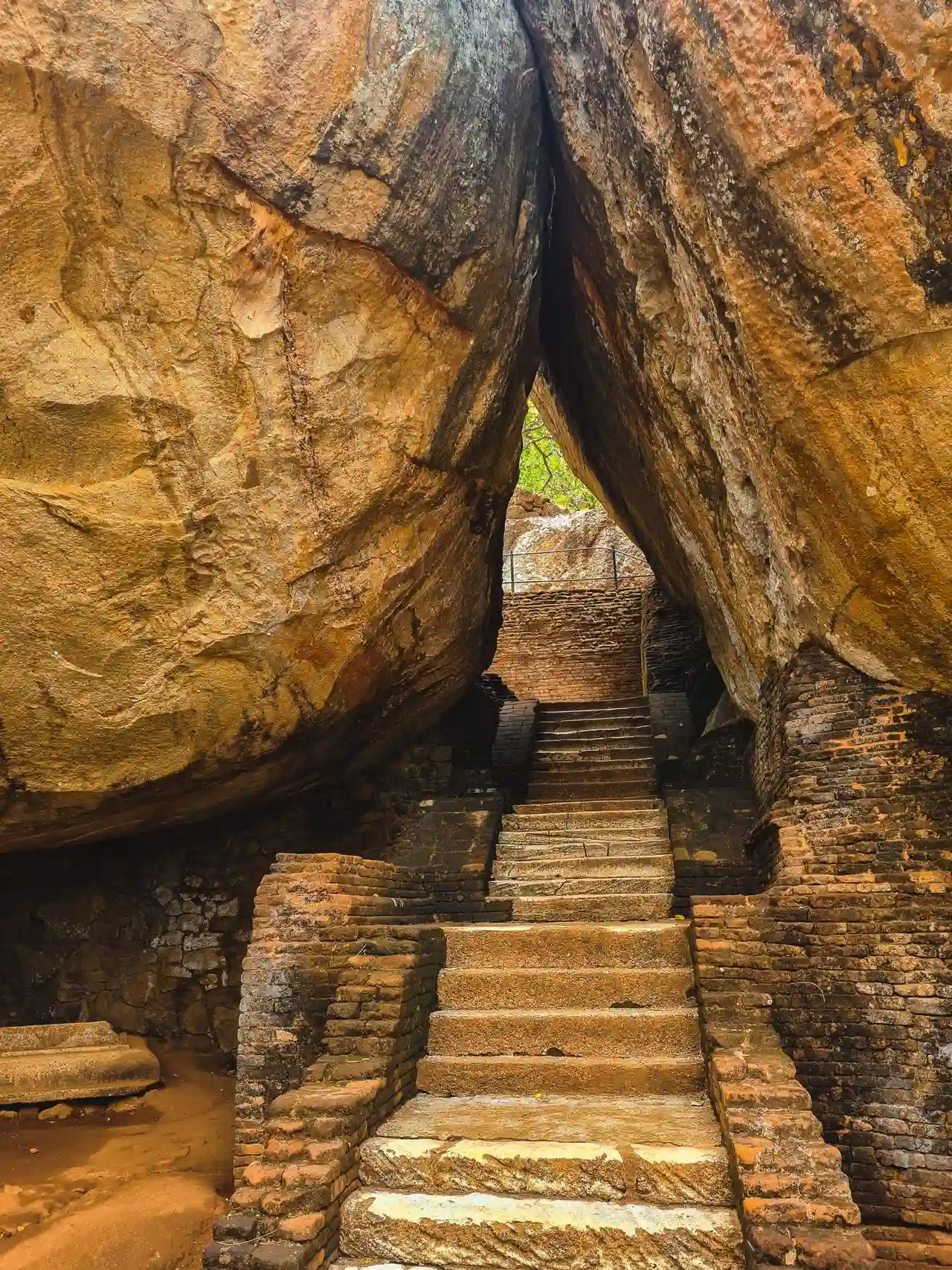 Sigiriya Rock Fortress at sunrise